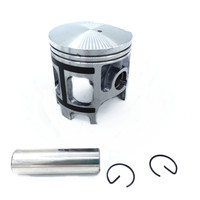Kit de piston et de segments de piston pour moto DT200, compatible avec Yamaha Blaster 200 YFS200, pièces de rechange pour moteur