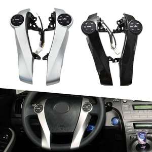 Interruptor de Volante para Toyota Prius 2174, Negro y Plateado, Plástico, Estilo Clásico, Accesorio para Auto - Product Image 2