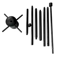 Penetrómetro de Cono Dinámico con Martillo SPT de 63.5 kg para Pruebas de Capacidad de Carga de Cimentaciones, Equipo de Prueba de Sondas
