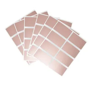 אישית מלבני זהב ואבקת כסף גירוד כרטיס גירוד מדבקה גירוד מדבקה גירוד מדבקה - Product Image 2