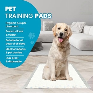 Tapis d'apprentissage de la propreté jetables 13" x 18" pour animaux de compagnie, super absorbants et anti-fuites, avec surface à séchage rapide pour chiots, chats et petits animaux - Product Image 3