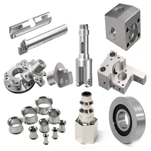 Mini piezas de torneado de acero inoxidable, piezas de precisión de latón, aluminio, mecanizado Cnc