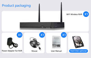<span class=keywords><strong>XMeye</strong></span> protezione di sicurezza videoregistratore 5MP 4CH 8CH Wireless CCTV NVR H.265 + Max Sata rilevamento Audio viso WIFI CCTV NVR <span class=keywords><strong>Xmeye</strong></span> - Product Image 5