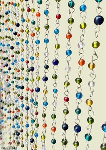Luxury Decorative Beaded <b>Curtain</b> with Handmade Door Hanging Divider for Home Living Room Bedroom and Bohemian Interior Decor Use - Product Image 3