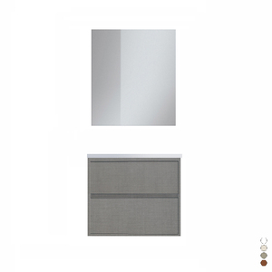Mobile Bagno Sospeso Elegance Line 70 Cm Bianco Opaco - Product Image 1