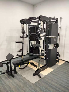 Rack de Potencia Smith Funcional de Última Generación con Posiciones de Polea Ajustables en 14 Niveles, Pila de Pesas de 12 Etapas, <span class=keywords><strong>Prensa</strong></span> Smith y Ejercicio de Pecho - Product Image 6