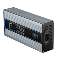 Chargeur de batterie universel intelligent pour moto électrique 48V, optionnel 48V avec écran LED, chargeur de batterie