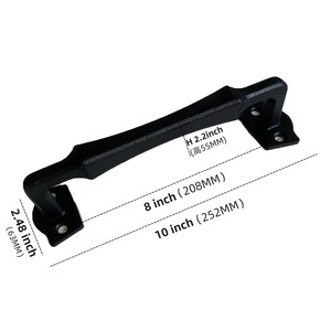 Hiện đại Châu Âu thiết kế nhiệm vụ nặng nề cửa xử lý phần cứng satin kết thúc thép và nhựa Door Knob khóa cho khách sạn và nhà - Product Image 4