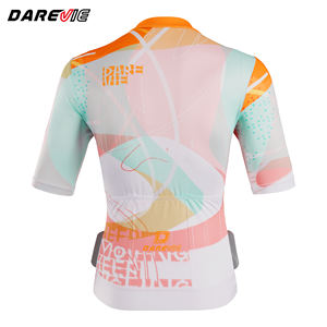 Camisetas de Ciclismo Darevie Personalizadas por el Fabricante, <span class=keywords><strong>Ropa</strong></span> de Ciclismo, Malla Sakura, Tejido Transpirable, <span class=keywords><strong>Ropa</strong></span> <span class=keywords><strong>para</strong></span> Bicicleta - Product Image 5