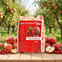 Thé santé mélangé Pomme & Aubépine en sachet 240g – Best-seller transfrontalier populaire sur TikTok