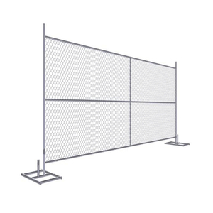 Clôture en treillis métallique galvanisée à chaud pour <span class=keywords><strong>chantier</strong></span> de construction, <span class=keywords><strong>prix</strong></span>, clôture en treillis métallique temporaire pour l'industrie - Product Image 5