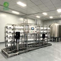 Système d'osmose inverse à double étage pour eau pure, débit personnalisé pour les petites et moyennes entreprises