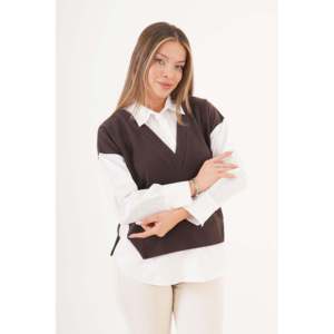 Blusas Casuales para Mujer, Transpirables, con Cuello con Volantes Bordados, Solo Disponibles en Tallas XL y XXL, para Primavera, Verano y Otoño, Venta al Por Mayor - Product Image 5