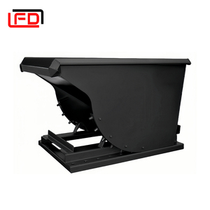 Contenedor basculante duradero para carretilla elevadora Tolva basculante de metal - Product Image 4