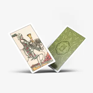 High Quality Magic Tarot Paper Cards Deck With Book Instruction Custom Printing Wholesale Food Industry Use Stamping Handling