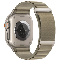 Bracelet Alpine en nylon et double boucle en C pour Apple Watch ultra 49mm 45/44/42mm 38/40/41mm