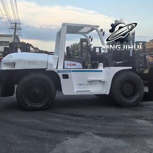 รถยก TCM FD100Z8 10 ตัน รถยกมือสองจากญี่ปุ่น 10 ตัน เครื่องยนต์ Isuzu 6BG1 รถยกใช้แล้ว รถยกใช้น้ำมันเชื้อเพลิง 4500 มม. 10000 กก. - Product Image 2