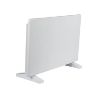 Radiateur à convection intelligent Wi-Fi avec panneau blanc mat, affichage numérique LED, chauffage électrique pour espaces restreints