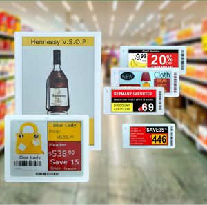 Système d'étiquettes électroniques pour supermarché, 2,4 GHz, Bluetooth BLE, API SPI, 2,66-2,9 pouces, affichage numérique E Ink, étiquettes de prix numériques ESL - Product Image 3