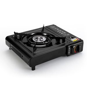 Réchaud à gaz de camping portable au butane métallique portable à commande manuelle pour l'extérieur pour la randonnée - Product Image 2