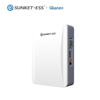 Stock UE 51.2V 200Ah 10kWh IP65 Batterie au lithium CAN séparée Montage mural Système d'énergie solaire domestique Lifepo4