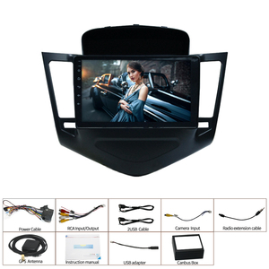 Android 10 radio de coche para Chevrolet <span class=keywords><strong>Cruze</strong></span> J300 2009-2015 navegación gps 2.5D del coche de la pantalla táctil estéreo reproductor de audio - Product Image 6