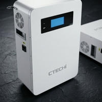 Système de Stockage d'Énergie Solaire CTECHi 48V 15kW - Batterie ESS 15kWh 314Ah pour et Maison Énergétiquement Autonome