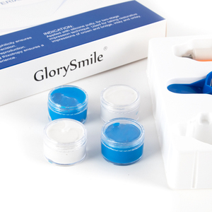 पेशेवर दंत छाप सामग्री सेट 510k सिलिकॉन इम्प्रेशन पुटी लाइट बॉडी मैनुअल पावर थोक - Product Image 3