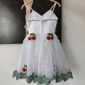 Professionnel taille personnalisée enfants filles cerise radis danse Performance porter blanc vert le <span class=keywords><strong>Casse</strong></span>-<span class=keywords><strong>Noisette</strong></span> Ballet danse Tutu Costume - Product Image 2
