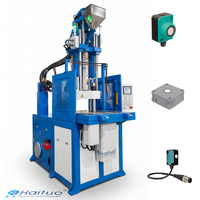 Machine de moulage par injection verticale hydraulique pour composants de capteurs en ABS et PET, fourniture d'usine