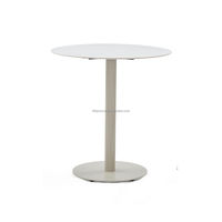 Table d'extérieur blanche et mince Lifepursue pour restaurant