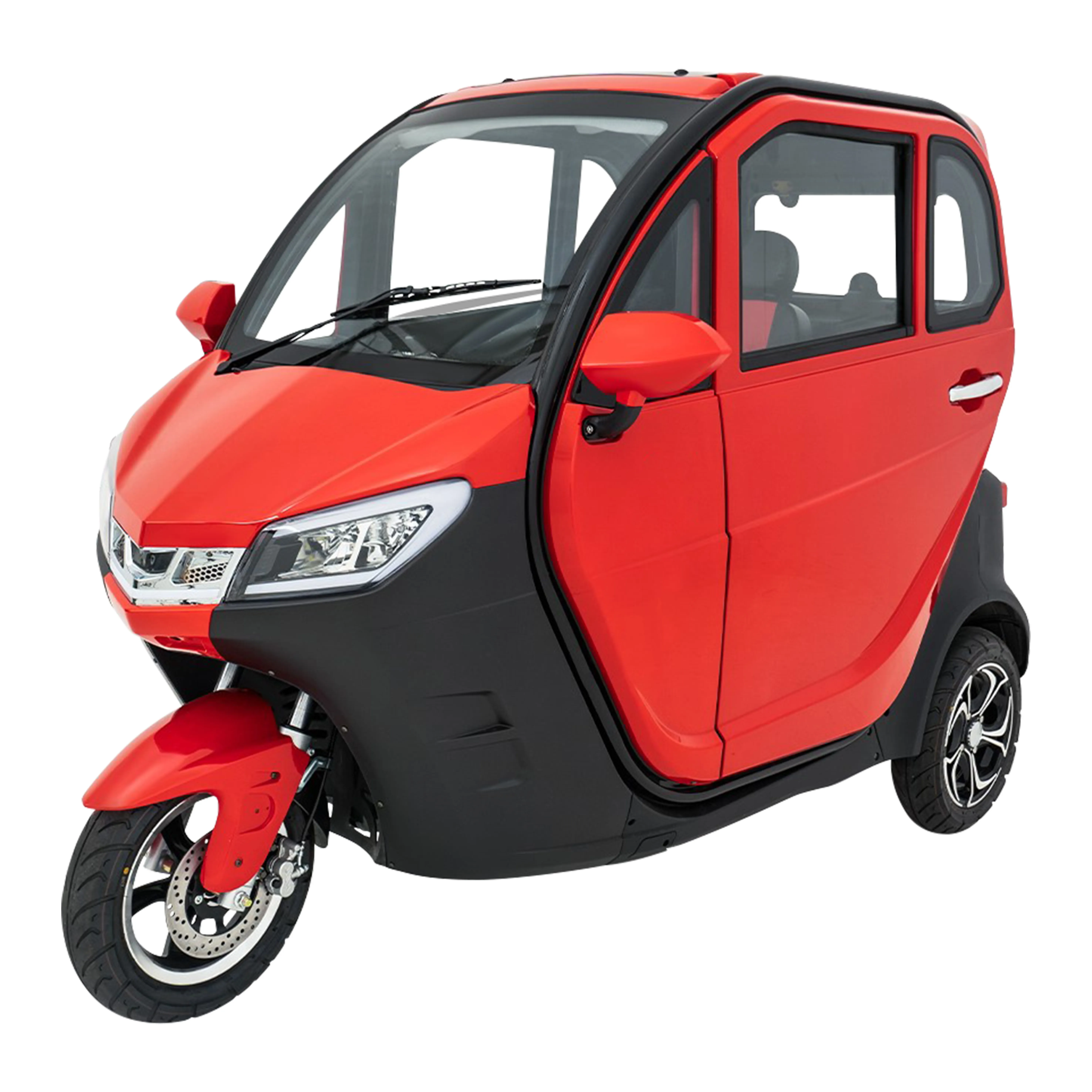 150CC TukTuk Enclosed Gasoline Passenger Tricycle Gas Powered Tricycle for Sale