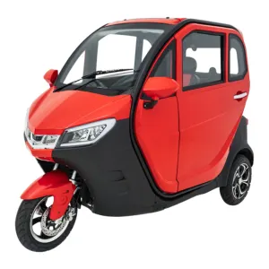 150CC TukTuk triciclo per passeggeri a benzina chiuso triciclo alimentato a Gas in vendita