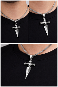 Collar <span class=keywords><strong>de</strong></span> Acero Inoxidable Inspirado en Anime, Selección Semanal <span class=keywords><strong>de</strong></span> Judgement Chain, Colgante Hunter X Hunter, Joyería <span class=keywords><strong>de</strong></span> Moda, Regalo - Product Image 6