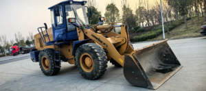 चीनी ब्रांड लंदन <span class=keywords><strong>833</strong></span> जो एक व्हील लोडर है जिसका उपयोग शंगई में शोवेल लोडर 3 टन फ्रंट एंड व्हील लोडर के लिए किया जाता है। - Product Image 2