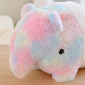 ตุ๊กตาสมเสร็จสีรุ้งสุดนุ่มมากสีดำสีขาวสีสันสดใสยัดไส้สมเสร็จของเล่นตุ๊กตาสมเสร็จ - Product Image 6