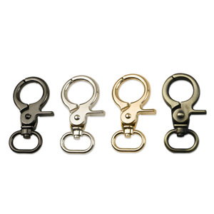 Fermoirs à crochet pour sacs en gros, alliage <span class=keywords><strong>de</strong></span> zinc, grande boucle à griffe <span class=keywords><strong>de</strong></span> homard pour clés, laisse <span class=keywords><strong>de</strong></span> chien, accessoires <span class=keywords><strong>de</strong></span> sangle <span class=keywords><strong>de</strong></span> sac - Product Image 1