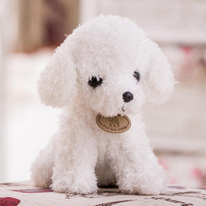 Groothandel Pluche Teddy Hond Knuffel Huisdecoratie Kinderen Verjaardagscadeau Zachte Teddy Kleine Hond Met Doek Pop - Product Image 4