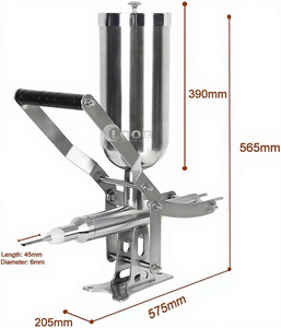 Nuova Macchina Manuale per Riempimento di Ciambelle e Churros da 5L, Iniettore Portatile in Acciaio Inox 304 per Crema e Marmellata, per Pane/Torte - Product Image 3