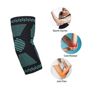 Manchon de compression pour coude abordable (lot de 1 ou 2) - Soutien pour le sport, le travail et le soulagement quotidien de la douleur, genouillères élastiques de compression - Product Image 2