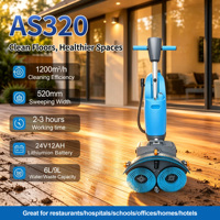 Autolaveuse commerciale autotractée AS320 de 520 mm avec batterie au lithium 24V12Ah