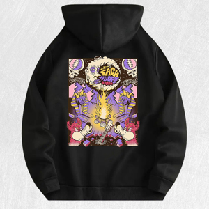 Felpa con cappuccio Psychedelic <span class=keywords><strong>Rock</strong></span> <span class=keywords><strong>Band</strong></span> 100% cotone Magazzino USA 7 colori - Product Image 1