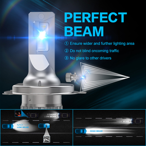 Mini Kit de faros led para coche, 6000k, 8000k, luces automáticas para automóviles, ampolla de iluminación h7, coches, focos, faro, bombillas h4 - Product Image 2