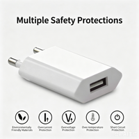 2-Pack Charger USB 20W dengan Desain Kompak Universal untuk Perangkat Pintar & Kamera - Adaptor Perjalanan