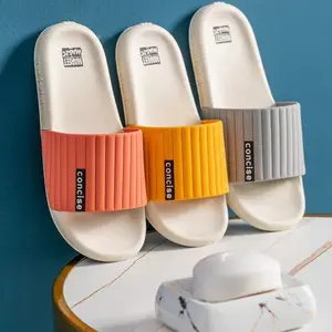Wholesale 2024 Summer Bath Shower Beach Man Slides Shoes Sandals House Slippers For Men
