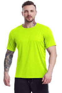 Cross-border Casual Plus-size Mens Summer Mesh Breathable Quick-dry Solid Short-sleeve <strong>T</strong>-<strong>shirt</strong> Basketball - Product Image 3