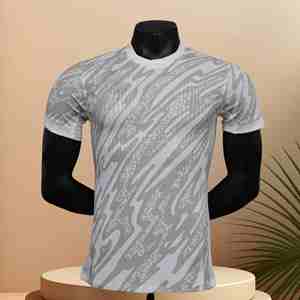 Camiseta de Fútbol de Brasil Personalizada 2025 - Fabricada en Tailandia, con Orificios para Pulgares, para Adultos, Mercado ASEAN, Venta al Por Mayor, Camiseta de Fútbol NEYMAR JR - Product Image 3