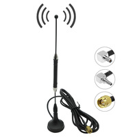 Antenne GSM 4G LTE 10dbi TS9 Antenne 698-2700Mhz IOT base magnétique 3M Sucker Antena câble sans fil pour modem routeur