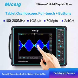 Oscilloscope numérique portable TTLTES Micsig Sto1004, tablette numérique portable, 20 MHz, 4 canaux, écran 8 pouces, 1 Gsa/s, batterie 7500 mAh - Product Image 3