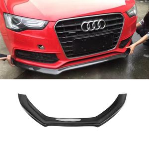 Lèvre avant de pare-chocs de voiture en fibre de carbone véritable S5 pour Audi A5 B8.5 <span class=keywords><strong>Sline</strong></span> <span class=keywords><strong>4</strong></span> portes 2012-2016 A5 Lèvre avant - Product Image 1